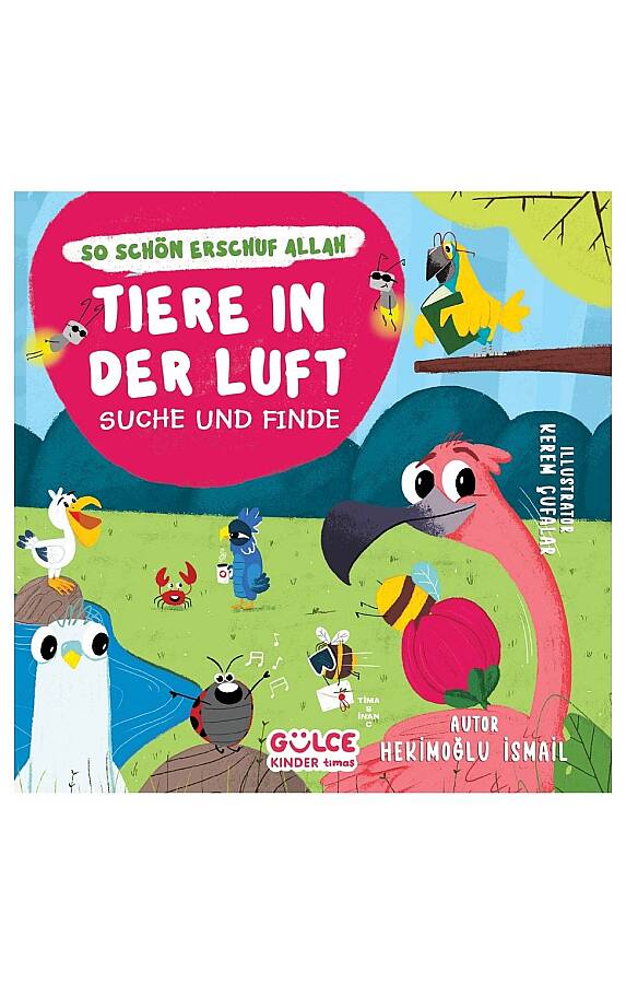 Tiere in der Luft-Suche Und Finde - Havadaki Hayvanlar - Ara Bul / Allah Ne Güzel Yaratmış (Almanca) - 1