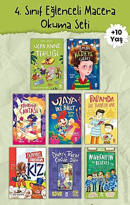Timaş Çocuk 4. Sınıf Eğlenceli Macera ve Kahkaha Okuma Seti
