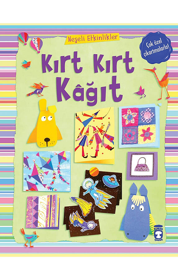 Timaş Çocuk Neşeli Etkinlikler 6 Kitap Takım - 4-7 Yaş Okul Öncesi 1. ve 2. Sınıf Tatil Etkinlik Kitabı Seti - 3