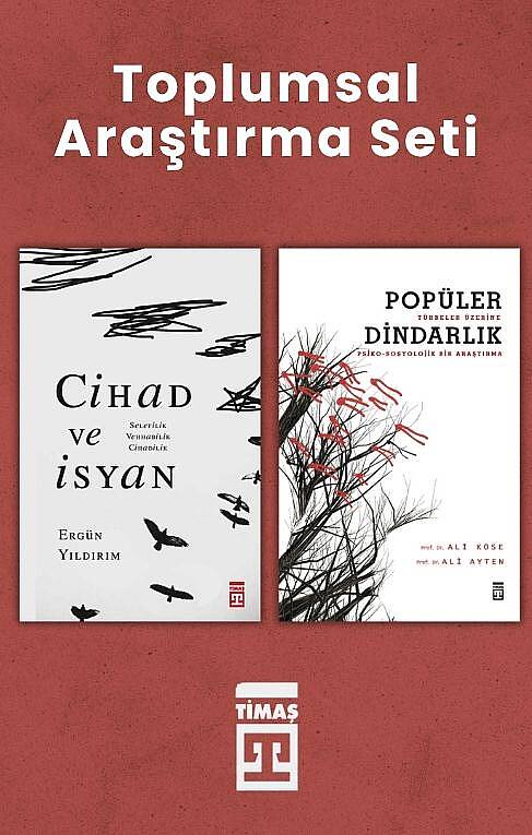  Timaş Yayınları Din Sosyolojisi ve Toplumsal İnançlar Okuma Seti - 2 Kitap Takım (Cihad ve İsyan + 1 Kitap) - 1