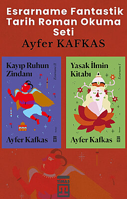 Esrarname Fantastik Roman Okuma Seti - 2 Kitap Takım (Ayfer Kafkas)