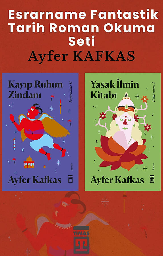 Esrarname Fantastik  Roman Okuma Seti - 2 Kitap Takım (Ayfer Kafkas) - 1