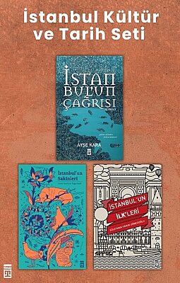 Timaş Yayınları İstanbul Kültür ve Tarih Seti - 3 Kitap Takım (İstanbul'un İlkleri + 2 Kitap)
