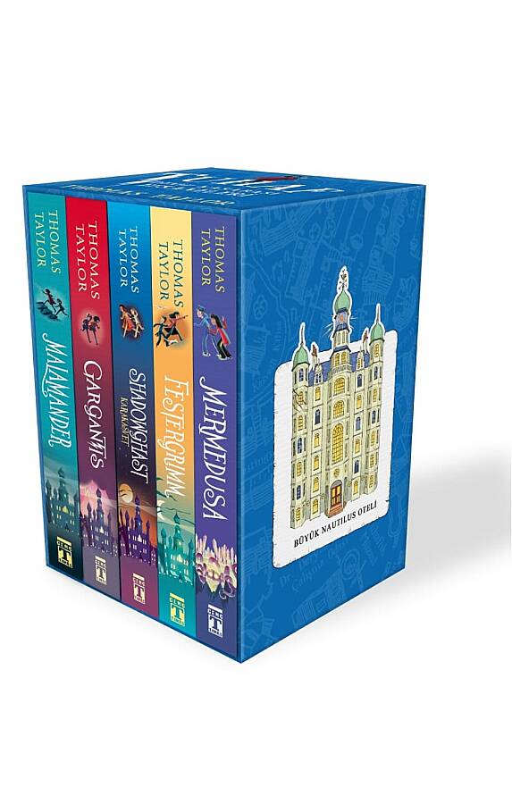 Tuhaf Deniz Kasabası Efsaneleri Seti -5 Kitap - 1