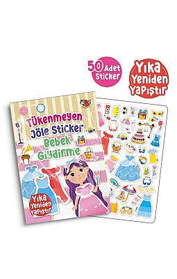 Tükenmeyen Jöle Sticker Bebek Giydirme