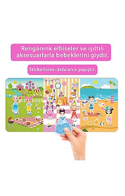 Tükenmeyen Jöle Sticker Bebek Giydirme - 2