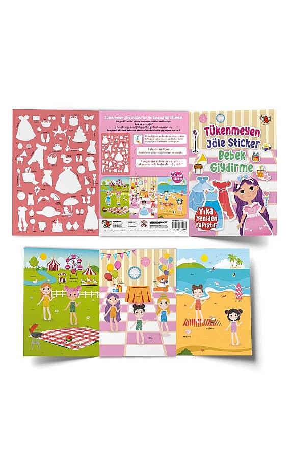 Tükenmeyen Jöle Sticker Bebek Giydirme - 4