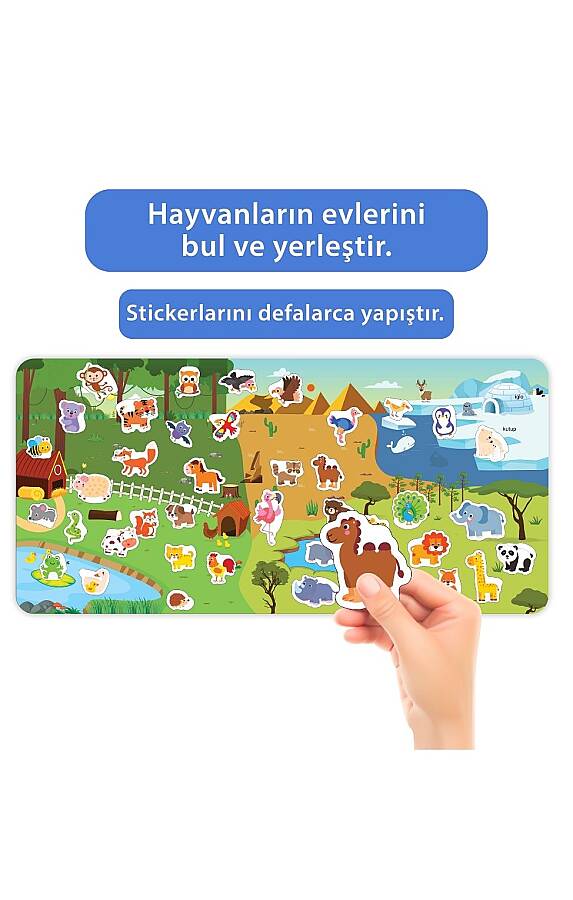 Tükenmeyen Jöle Sticker Hayvanlar - 2