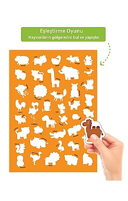Tükenmeyen Jöle Sticker Hayvanlar - 3