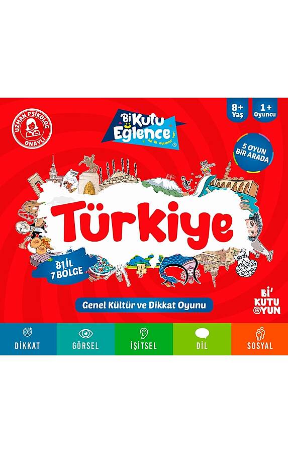 Türkiye Dikkat Ve Genel Kültür Oyunu - 1