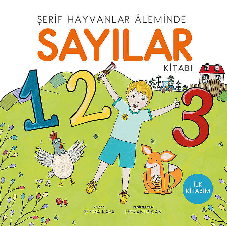 Uçan Kitap 2-4 Yaş Şerif Hayvanlar Aleminde - Eğitici İlk Öğrenim Seti - 3 Kitap Takım - 3