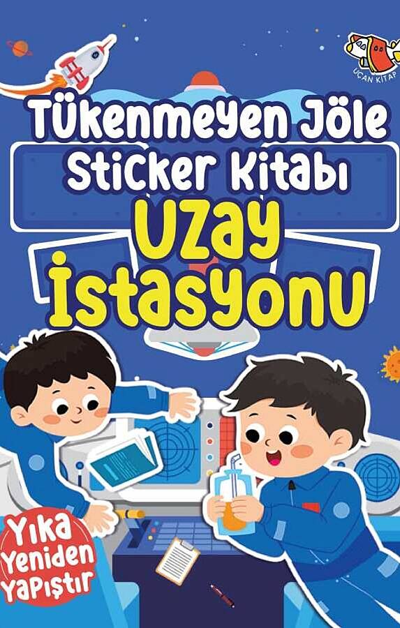 Uçan Kitap Okul Öncesi 2-4 Yaş Tekrar Kullanılabilir Jöle Sticker Aktivite Kitapları Seti - 123 Parça Sticker - 4