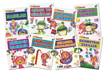 Umizoomi Matematik Set - (8 Kitap)