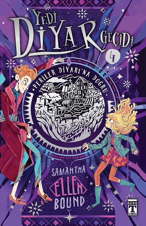 Yedi Diyar Geçidi - 4 Kitap Seti - Samantha-Ellen Bound - Fantastik Macera - Hayal Defteri Hediyeli - 5