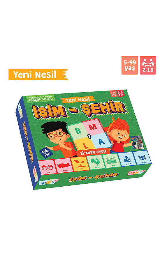 Yeni Nesil İsim Şehir - 1