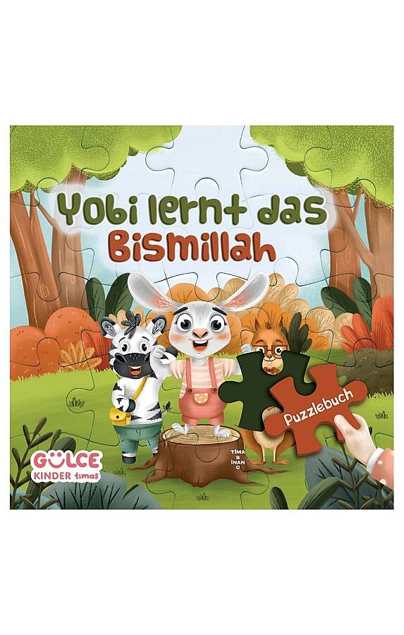 Yobi Lernt Das Bismillah - Yobi Besmeleyi Öğreniyor / Yapbozlu Kitap (Almanca) - 1