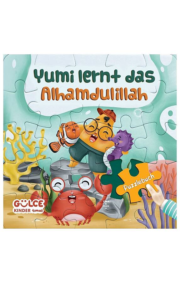 Yumi Lernt Das Alhamdulillah - Yumi Elhamdülillah'ı Öğreniyor / Yapbozlu Kitap (Almanca) - 1