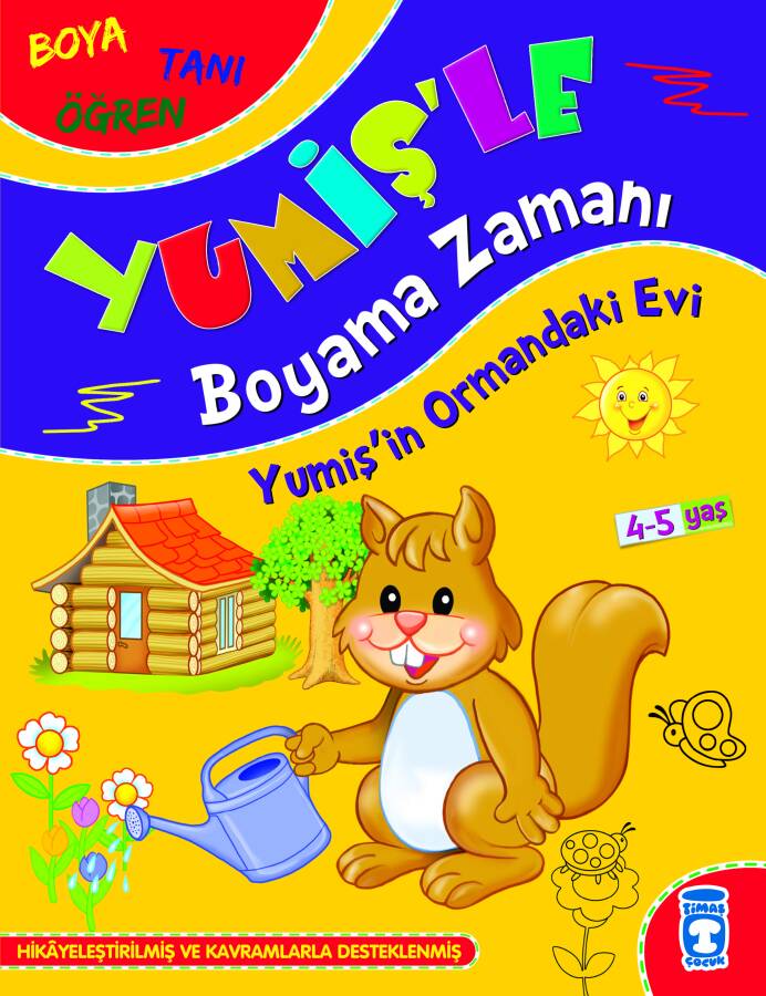 Yumiş'in Ormandaki Evi - Yumiş'le Boyama Zamanı - 1