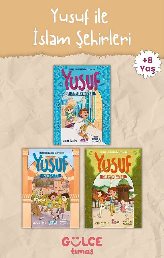 Yusuf ile İslam Şehirleri Kitap Seti - 3. sınıf Kitap Seti - +9 Yaş - 1