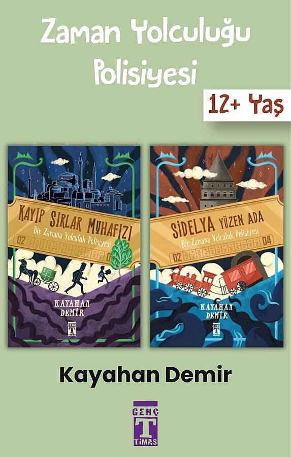 Zaman Yolculuğu Polisiyesi - Kayahan Demir - 12+ Yaş Polisiye - Kitap Seti - Genç Timaş - 1