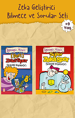 Eğlenceli Bilgi Yayınları Zeka Geliştirici Bilmece ve Sorular Seti - İleri Zekaspor + Süper Zekaspor (2 Kitap Takım)
