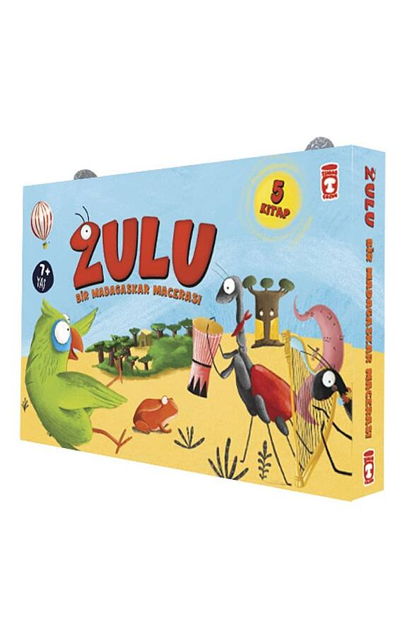 Zulu - Bir Madagaskar Macerası - Set (5 Kitap) - 1